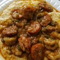 krissys.ks777's cooksnap of when they made BP's N'Orleans Shrimp n Grits.