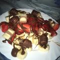 Bertalan Adrienn Cooksnap-ja, amikor elkészítette a(z) Valentin napi desszert 🍓🍌🍫 receptet.