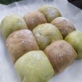 Cooksnap dari Hesty Firstyasari untuk resep SOFT FLUFFY MIX BUN - Matcha With Cream Cheese