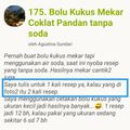 Cooksnap dari Agustina Sundari untuk resep 175. Bolu Kukus Mekar Coklat Pandan tanpa soda
