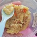 Cooksnap dari naima az zahra untuk resep MPASI 11M+ : Nasi Tim Tongseng Daging
