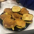 Réka Cooksnap-ja, amikor elkészítette a(z) Nutellás - banános palacsinta falatkák receptet.