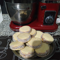 El cooksnap de pedro paz cuando hizo Alfajores de Maizena.