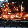Tonja Walker's cooksnap of when they made Chili Powder, Brown Sugar Bacon Wrapped Chicken Poppers!.