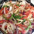 El cooksnap de salasisoriginal cuando hizo Discada de carnes.