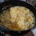 El cooksnap de Luciana cuando hizo Arroz de zanahoria.