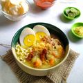 Cooksnap dari Mita.W#MommyFayzel# untuk resep Soto Mie Udang Lampung