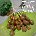 Cooksnap dari Mamaraffiyya untuk resep Sate telur puyuh