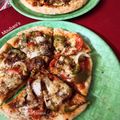 Moubani Das Biswas's cooksnap of when they made চিকেন পিৎজা (chiken pizza recipe in Bengali).