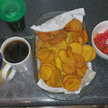 El cooksnap de Jennifer Urrutia Orias cuando hizo Sopaipillas con zapallo.