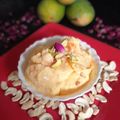 Jignasa Avnish Vora's cooksnap of when they made મેંગો શ્રીખંડ(mango shrikhand in gujarati).
