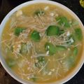 阿蹦 的 金沙絲瓜菇菇羹 cooksnap