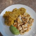 El cooksnap de Michelle Piris Ramírez cuando hizo Camarones al ajillo.