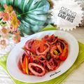 Cooksnap dari Lanjarsih/Mama Fifian ( MasakanRumahan) untuk resep Oseng Cumi Basah Cabe Iris