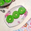 Cooksnap dari Nyanyah untuk resep Kue lumpur kentang pandan
