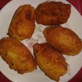 El cooksnap de Estela Gómez cuando hizo Croquetas de arroz con parmesano ahumado.