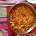 El cooksnap de urdi cuando hizo Arroz con bacalao.