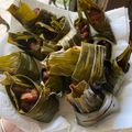 Cooksnap dari Rifni Carolina untuk resep Ayam Goreng Pandan ala Thailand - Gai Hor Bai Toey