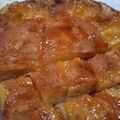 El cooksnap de Cinthya Castro cuando hizo Torta invertida de manzanas.