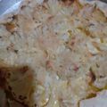 El cooksnap de Adriana Tonossi cuando hizo Tarta de coliflor y puerro.