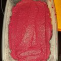El cooksnap de Laura No Se cuando hizo Hummus de remolacha con Thermomix.
