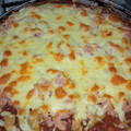 El cooksnap de Sandra Bartolomeo cuando hizo Pizza casera con masa líquida.