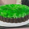 Cooksnap dari Septy WD untuk resep Puding Lumut Pandan Coklat