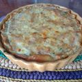 El cooksnap de Graciela cuando hizo Exquisita tarta de : cebollas, morrón queso, atún y jamón 😍🤤!.