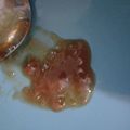 El cooksnap de Tamy Agueda cuando hizo Dulce de leche casero.
