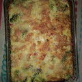 El cooksnap de Nora cuando hizo Tarta light de pollo, brócoli y champiñones!!! (SIN MASA).