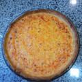El cooksnap de Noelia L cuando hizo Quiché de calabaza y jamón.