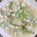 Esther Ya 的 絲瓜燴豆腐 cooksnap