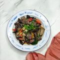 Cooksnap dari Nyanyah untuk resep Oseng Paru dan Ati Sapi 예르다 ❤