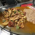 El cooksnap de Luis Barajas cuando hizo Guiso con Todo.