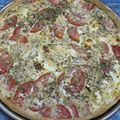 El cooksnap de Alicia cuando hizo Tarta de tomate y cebolla.