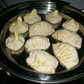 Vrinda Idnani's cooksnap of when they made Veg momos.