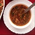 Deepa Rupani's cooksnap of when they made મનચાઉં સૂપ (Manchow soup Recipe in Gujarati).