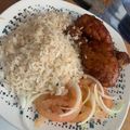 El cooksnap de Shelliany Saams cuando hizo Bocados de Pollo en Salsa BBQ.