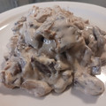 El cooksnap de Mónica cuando hizo Setas con ternera y queso azul.