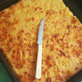 El cooksnap de Luciano Emanuel Rojas cuando hizo Sopa paraguaya.
