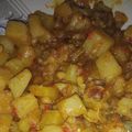 Hauwa Musa Mohammed's cooksnap of when they made Yam porridge with beans.