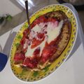 El cooksnap de Dani cuando hizo Arepa de banano y avena.