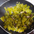 El cooksnap de Rubén Padilla cuando hizo Salteado de judías verdes y champiñones al ajillo.