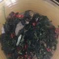 Cooksnap dari Izzati Muliasari untuk resep Tumis Daun Pepaya dan Daun Singkong