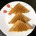 chaitali ghatak's cooksnap of when they made Sweet Potato Carrot Cucumber Sandwich.