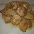 El cooksnap de Karen Zubiaurre cuando hizo Patatas a la importancia con albóndigas.