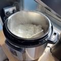 Satoshi Namai's cooksnap of when they made 🍚 White rice with Instant Pot.
