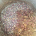 El cooksnap de Andrea cuando hizo Frijoles Colombianos.