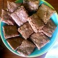 El cooksnap de Cristy Barboza cuando hizo Brownie de chocolate en polvo.