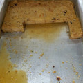 El cooksnap de Gaby Durango cuando hizo Budín de pan con dulce de leche y chips de chocolate.